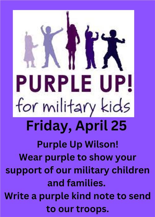 Purple UP Day Flyer